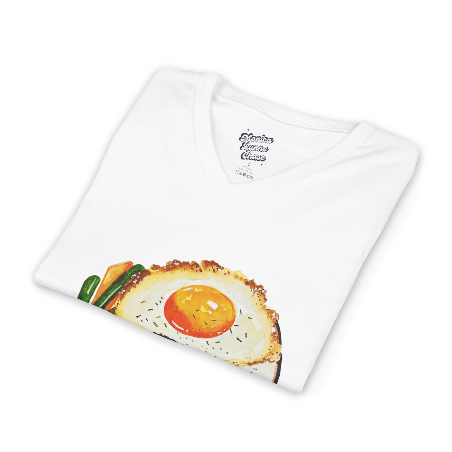 Mike's V Tees - Sizzling Breakfast Vibes Tee, Unisex Foodie Shirt, Gift for Chefs, Fun Brunch T-Shirt, Food Lover Apparel