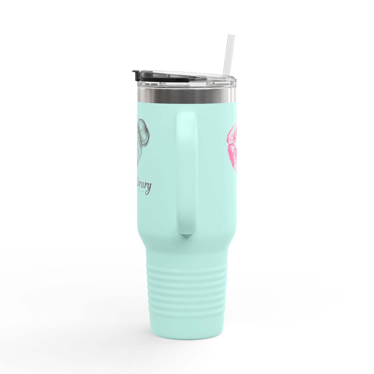 Official OG Layla Library Insulated Travel Mug - 40oz hot mug - cold mug Coffee lover gift, Outdoors gift, gift for her, Gift for him, Gift for them