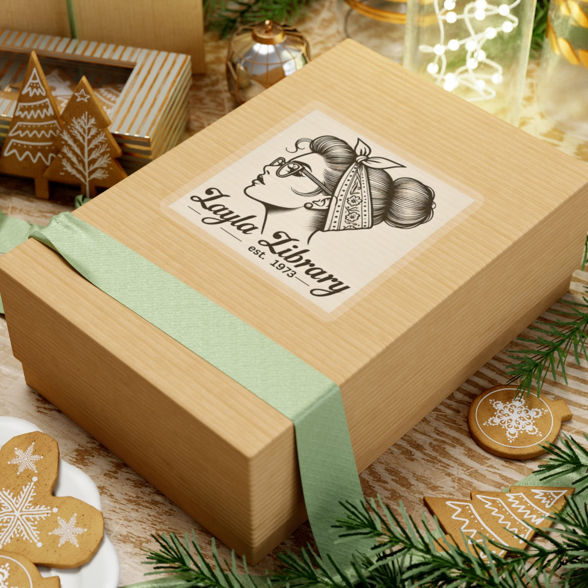 Official OG Live-streamer Layla Library Collectible Stickers - Layla Library Fan Merch-Trading cards-Collectible Stickers-Design by Monica Lynne Chase-Gift for him-Gift for her