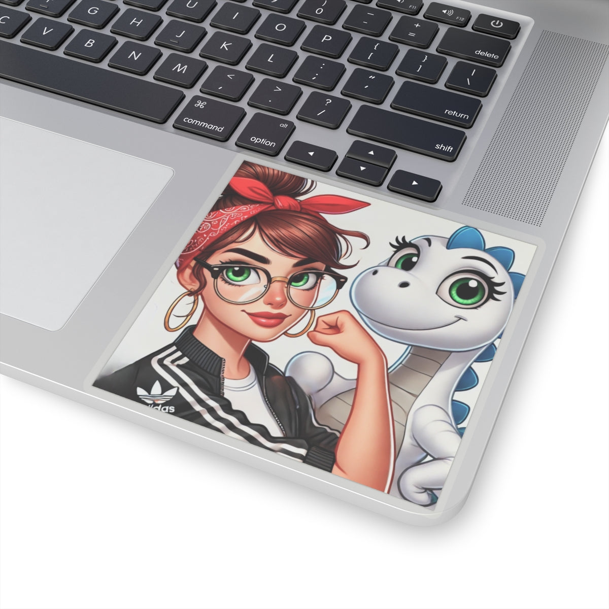 Official OG Layla Library Collectible Stickers-Blue Dino-Bigo Live Fans-Design by Monica Lynne Chase-Collect them all-Gift for her-Gift for him