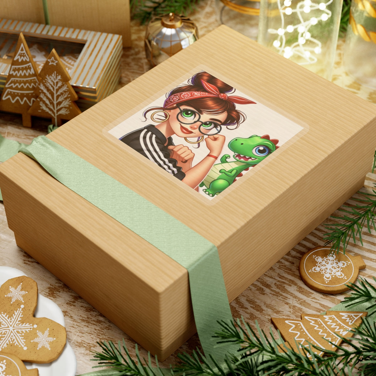 Official OG Layla Library Collectible Stickers-Layla vs Dragon-BIGO Live Fans-Design by Monica Lynne Chase-Trading Cards-Collect them all-Gift for her-Gift for him-Gift for them