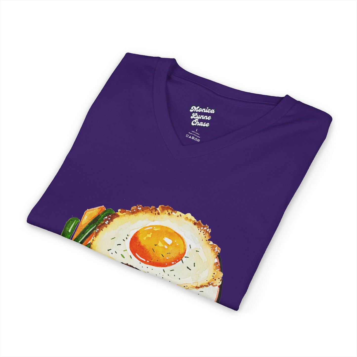 Mike's V Tees - Sizzling Breakfast Vibes Tee, Unisex Foodie Shirt, Gift for Chefs, Fun Brunch T-Shirt, Food Lover Apparel
