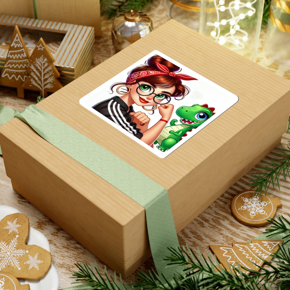 Official OG Layla Library Collectible Stickers-Layla vs Dragon-BIGO Live Fans-Design by Monica Lynne Chase-Trading Cards-Collect them all-Gift for her-Gift for him-Gift for them