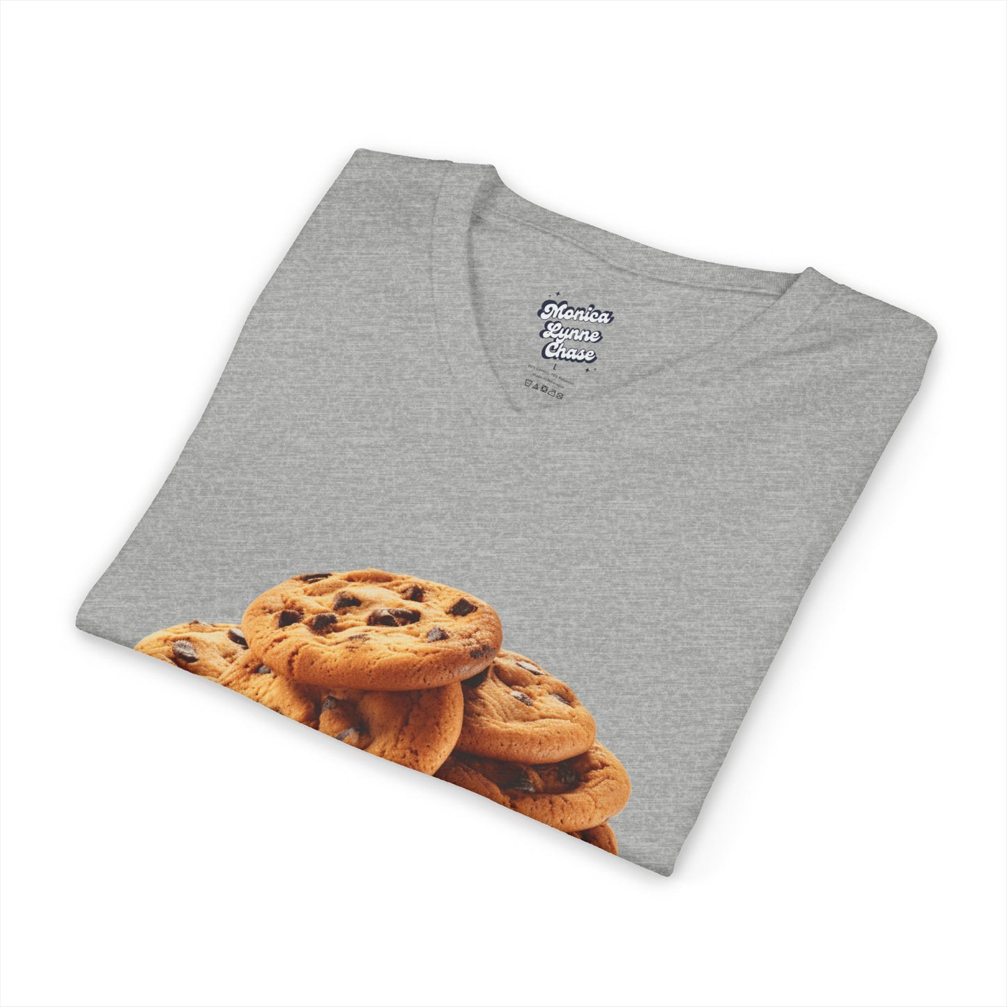 Mike's V Tees - Cookie Lover's Unisex V-Neck Tee | Perfect for Baking Enthusiasts, Foodies, Casual Wear, Gifts, and Celebrations