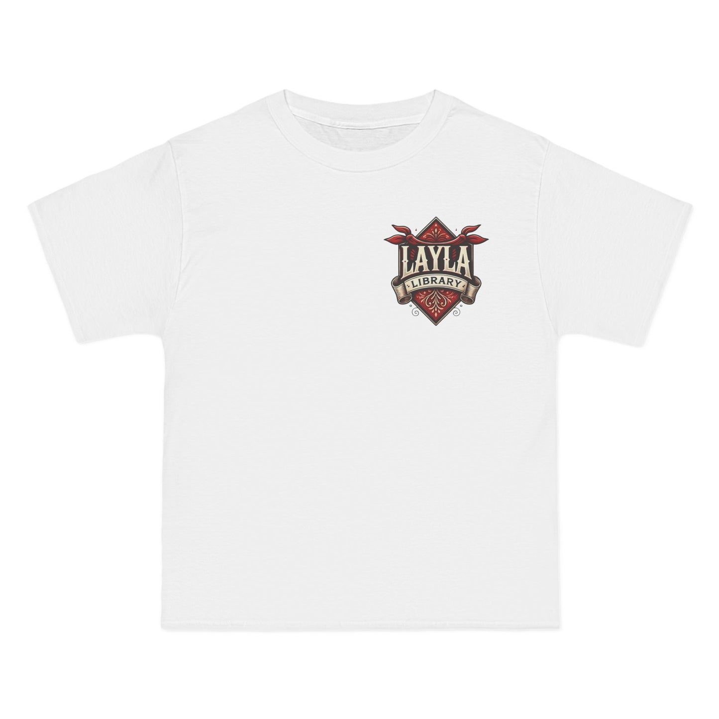 Layla Library Security T-Shirt - Bold Short-Sleeve Tee for Unique Style