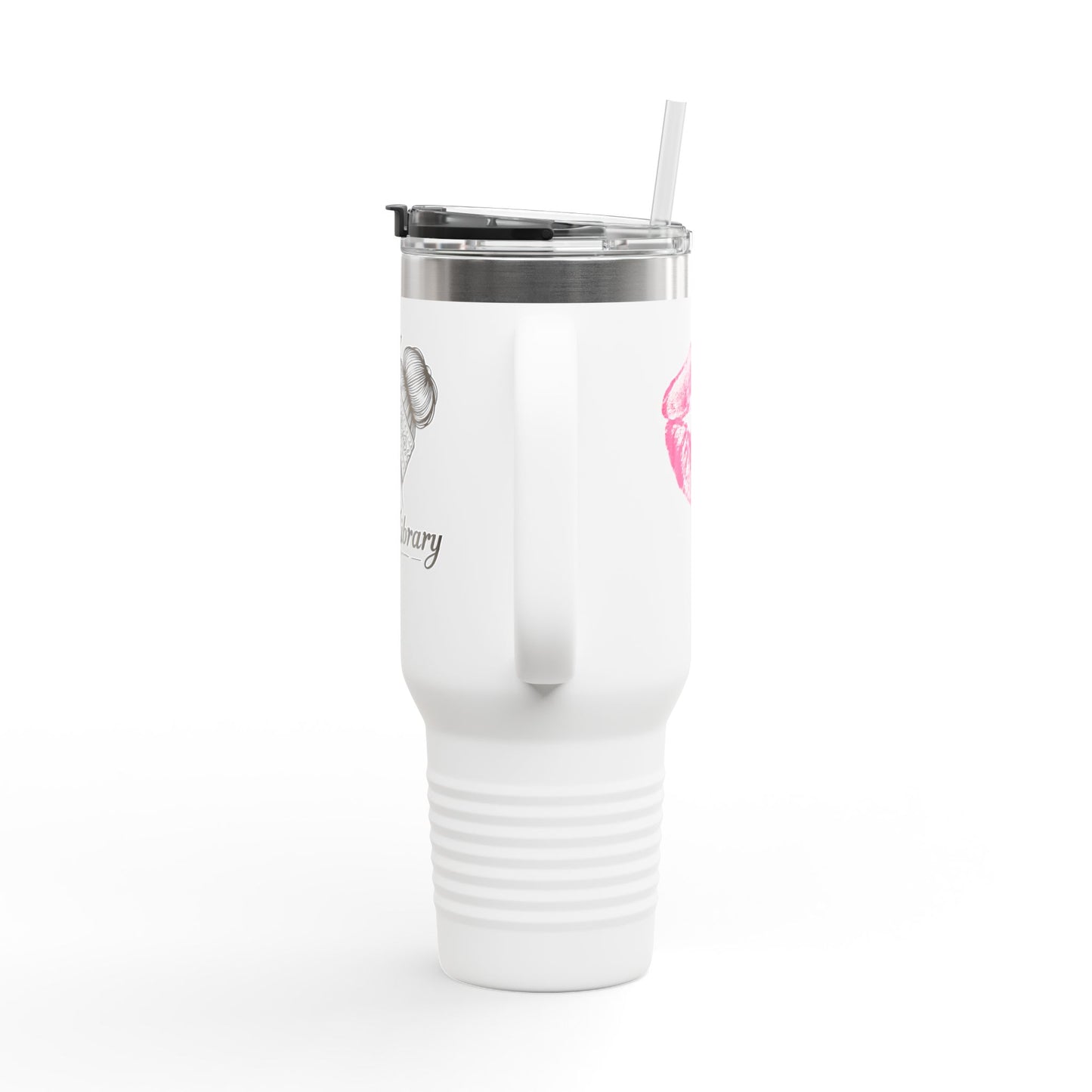 Official OG Layla Library Insulated Travel Mug - 40oz hot mug - cold mug Coffee lover gift, Outdoors gift, gift for her, Gift for him, Gift for them