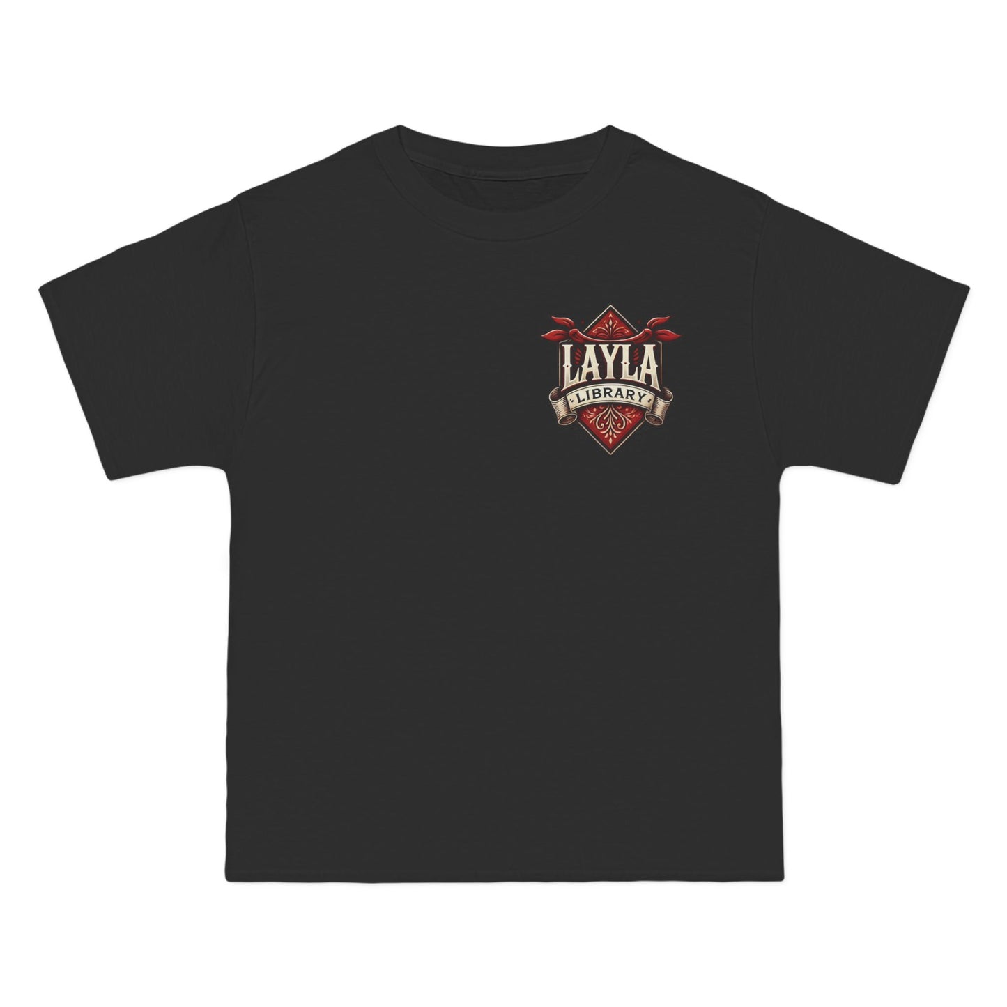 Layla Library Security T-Shirt - Bold Short-Sleeve Tee for Unique Style