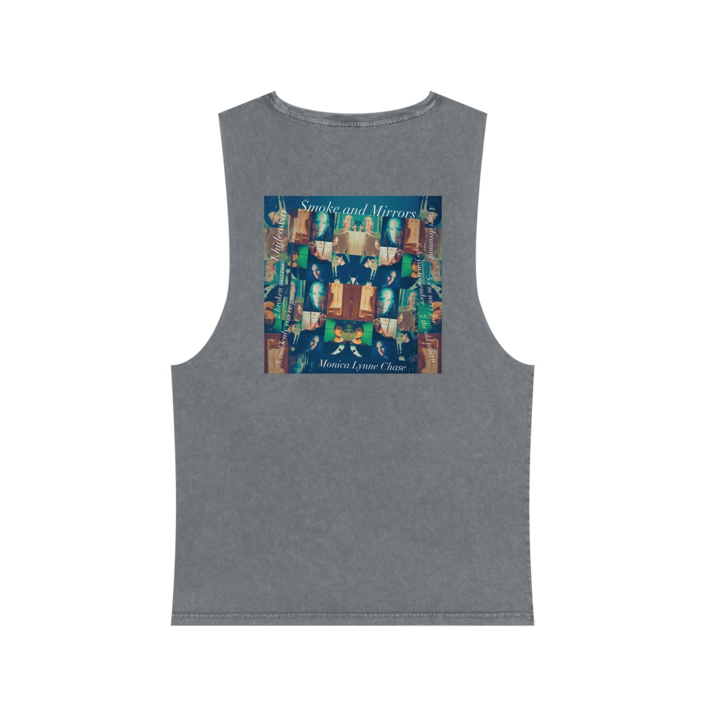 Unisex Stonewash Smoke and Mirrors Tank Top