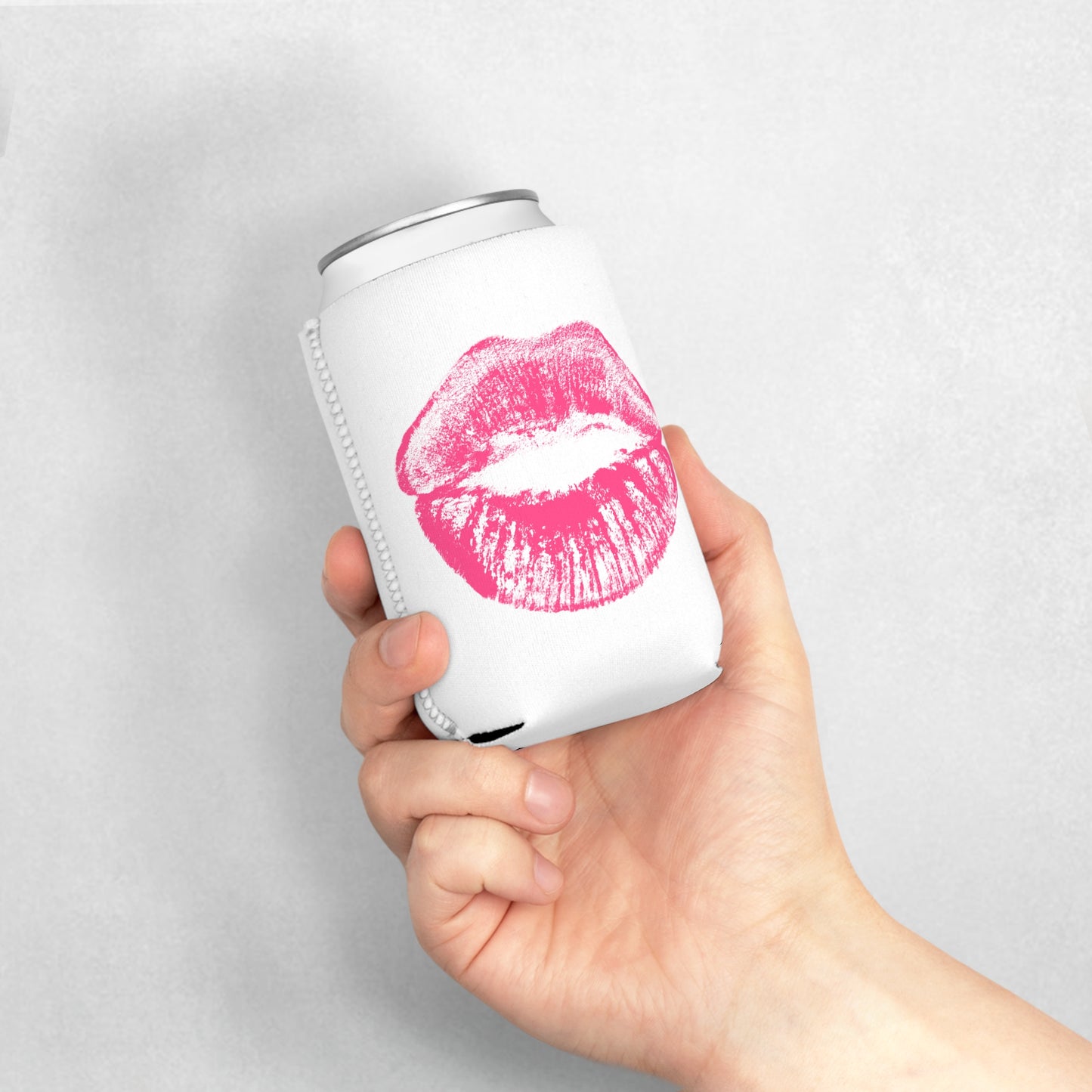Official OG Layla Library Can Coozie - Iconic Kiss & Layla Library Logo Exclusive Merch Designs by Monica Lynne Chase, Gift for her, Gift for him, Gift for them Bigo Live Fans