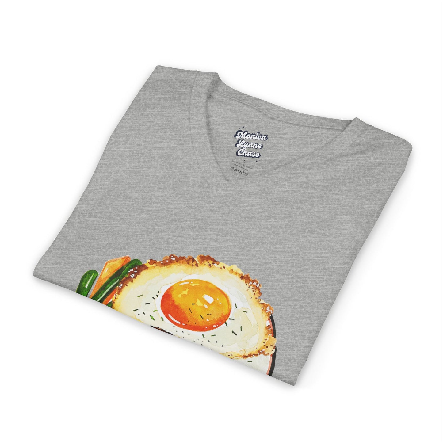 Mike's V Tees - Sizzling Breakfast Vibes Tee, Unisex Foodie Shirt, Gift for Chefs, Fun Brunch T-Shirt, Food Lover Apparel