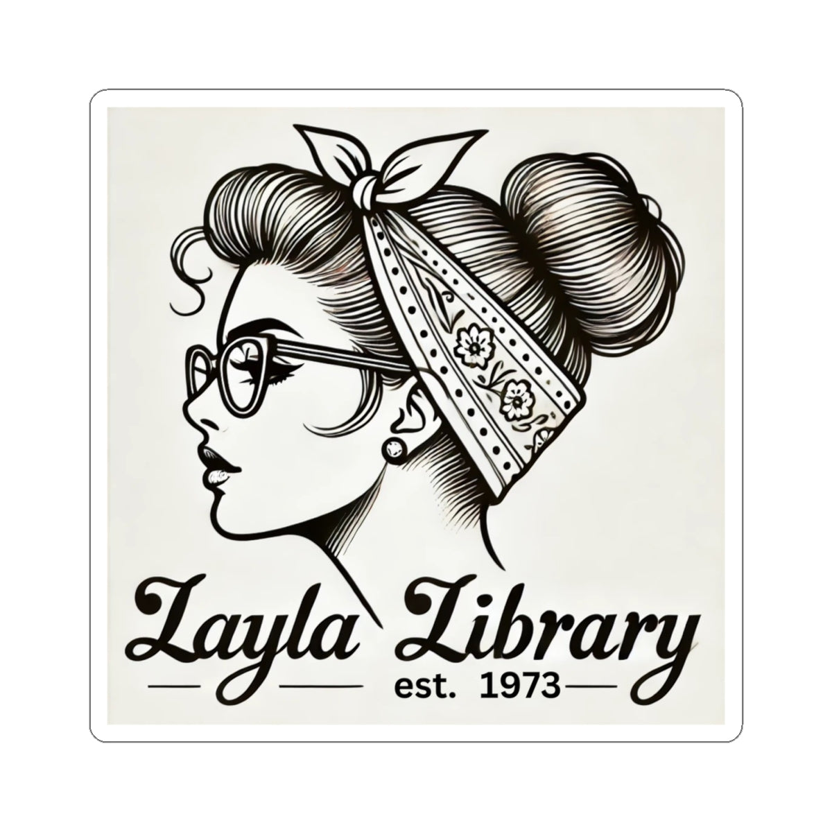 Official OG Live-streamer Layla Library Collectible Stickers - Layla Library Fan Merch-Trading cards-Collectible Stickers-Design by Monica Lynne Chase-Gift for him-Gift for her