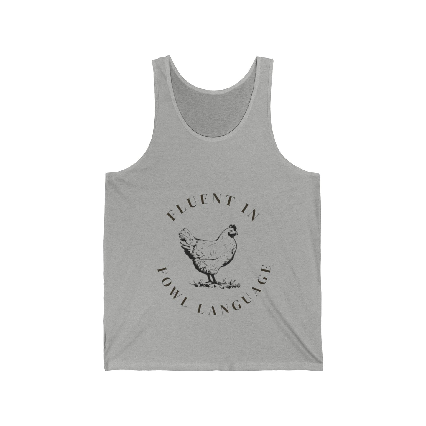 Unisex Fowl Language  Tank