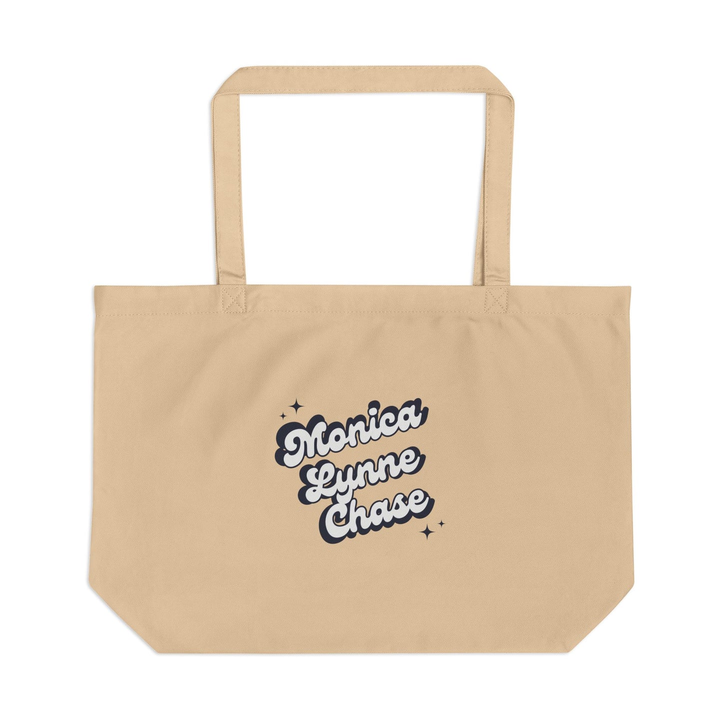 Monica Lynne Chase Canvas Tote — Large Eco Tote Bag