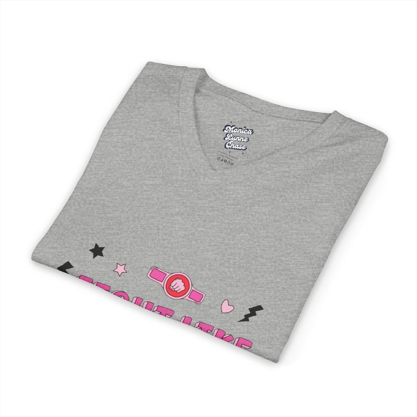 Mike's V Tees - Empowering Fight Like a Girl V-Neck Tee, Unisex Motivational Shirt, Supportive Gift for Cancer Awareness, Inspirational Apparel, [...]