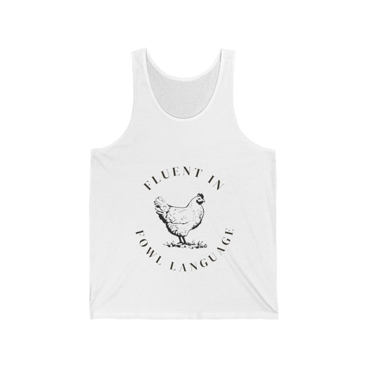 Unisex Fowl Language  Tank