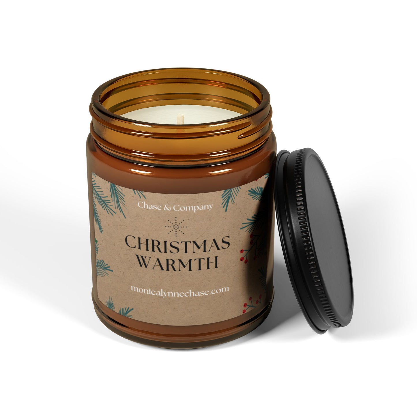 Scented Soy Candle Christmas Warmth