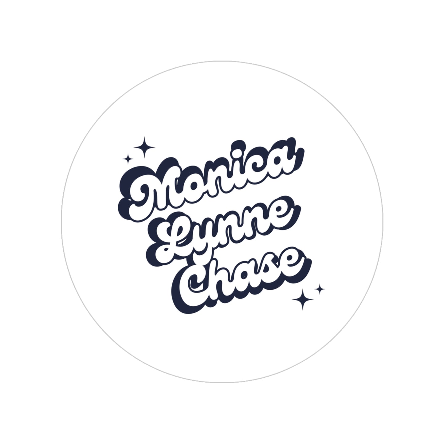 Transparent Outdoor Monica Lynne Chase Sticker