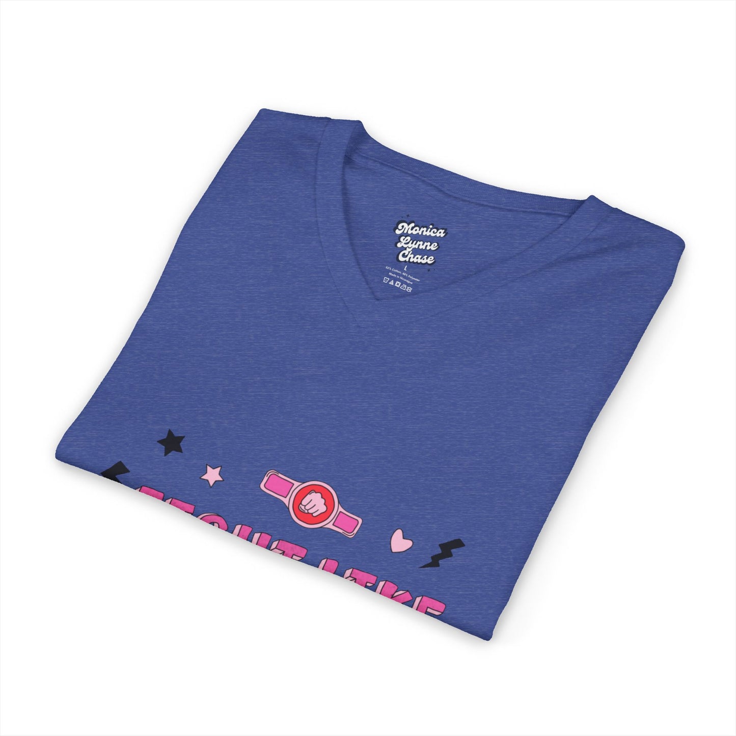 Mike's V Tees - Empowering Fight Like a Girl V-Neck Tee, Unisex Motivational Shirt, Supportive Gift for Cancer Awareness, Inspirational Apparel, [...]