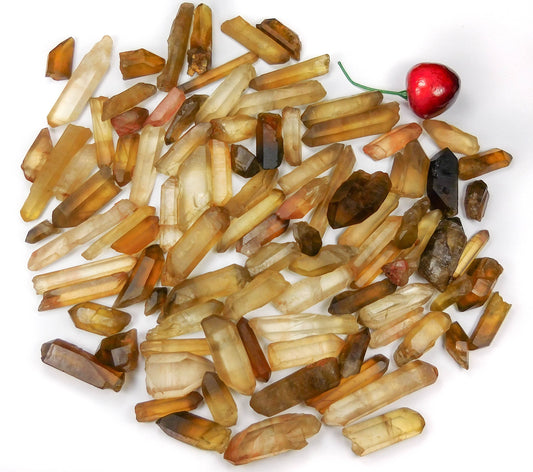 Citrine Lot 50 Grams (6 to 10 pcs) Natural Untreated Crystal Points