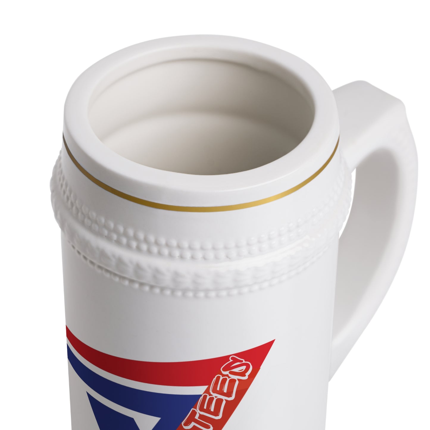 Beer Stein Mug — Mike's V Tees Barware Gift for Beer Lovers