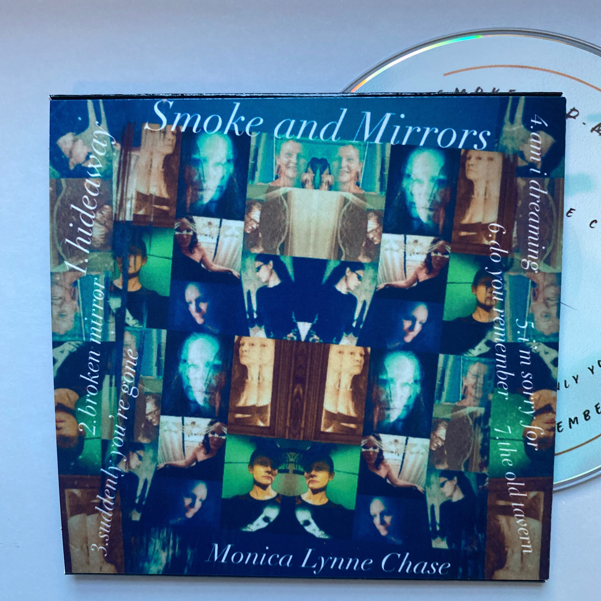 "Smoke and Mirrors" CD 7 song record by Monica Lynne Chase