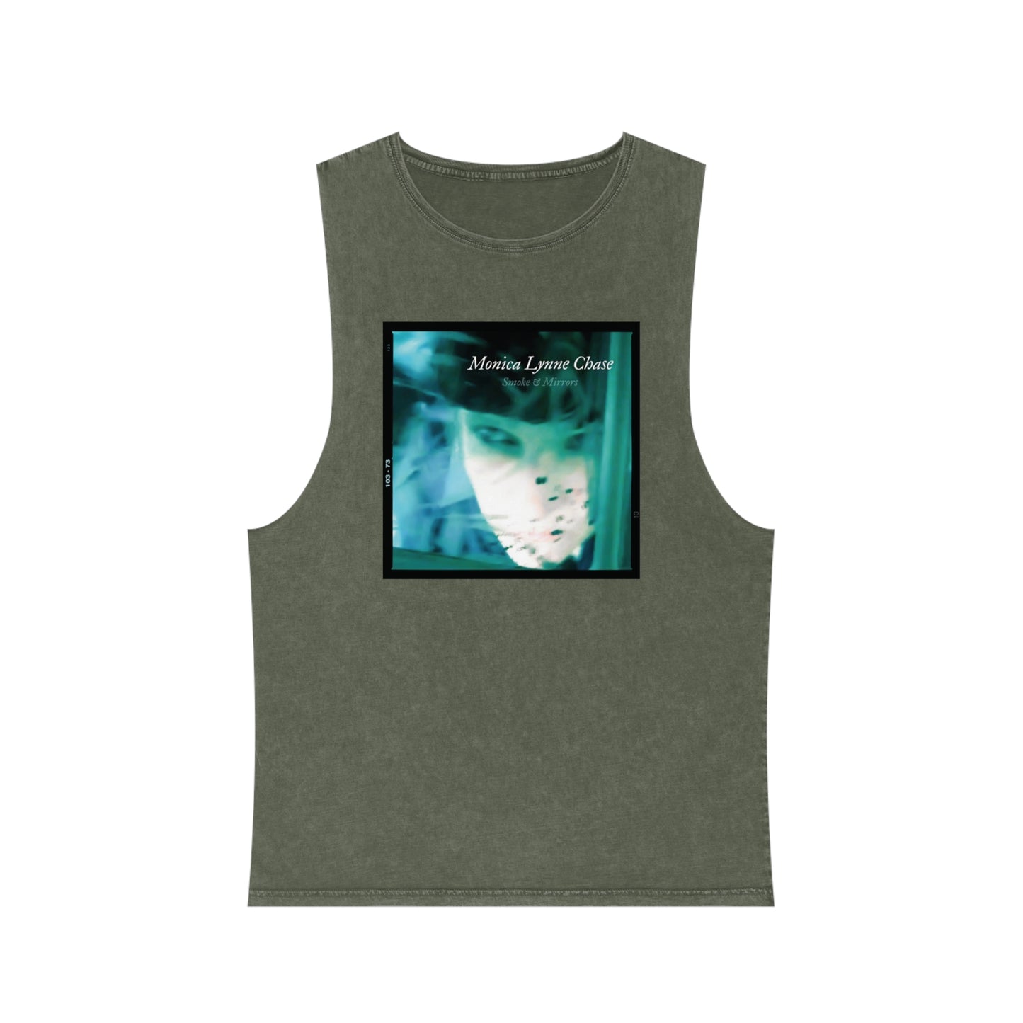 Unisex Stonewash Smoke and Mirrors Tank Top