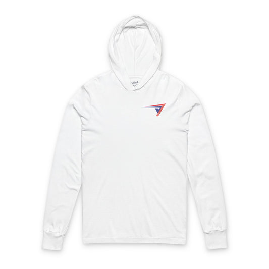 Backhoe, Guns & Family Checklist Hooded Long Sleeve Tee