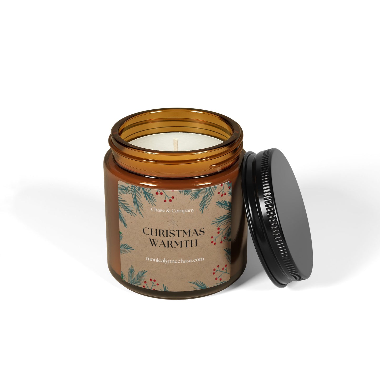 Scented Soy Candle Christmas Warmth