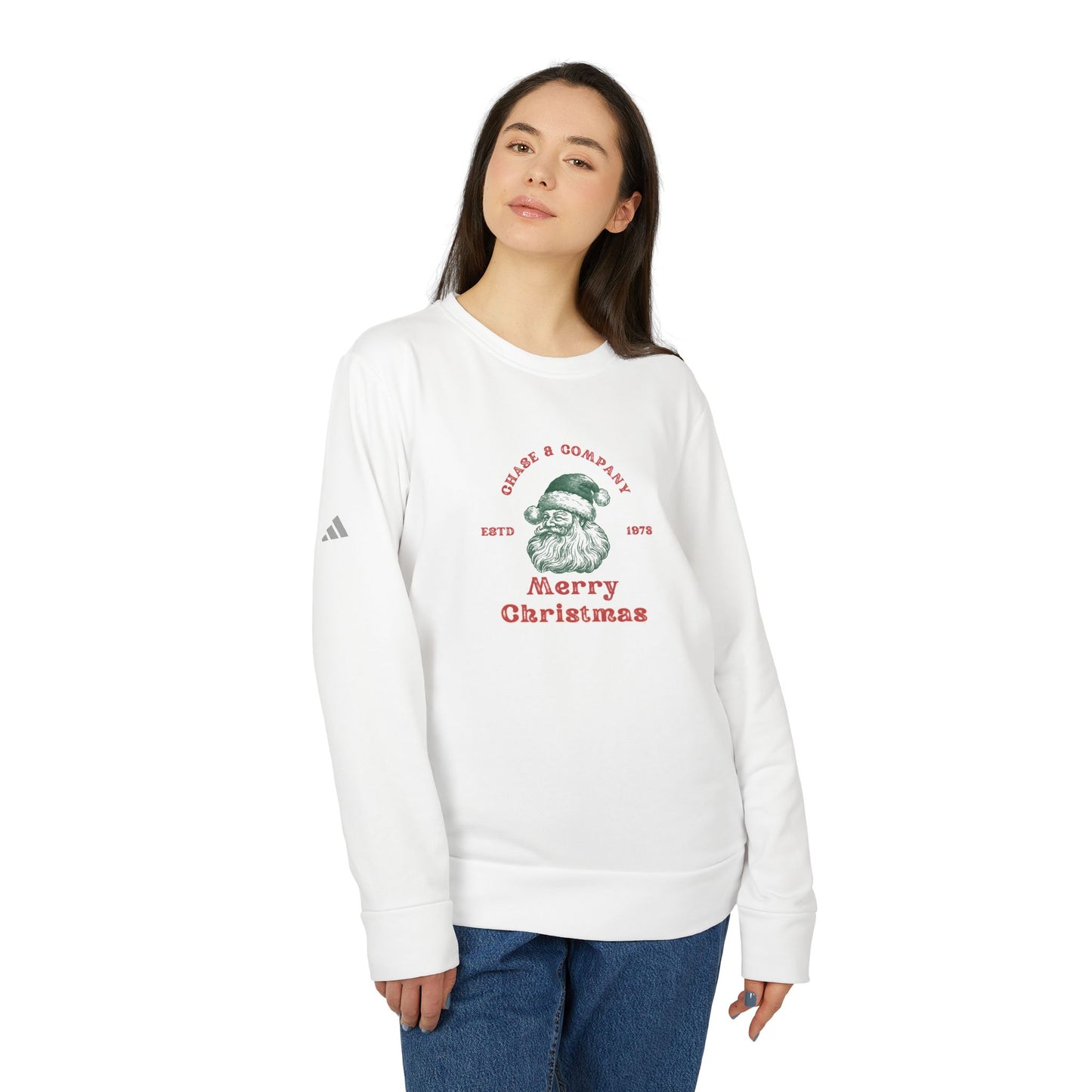 Chase & Company with Adidas Unisex Holiday Crewneck