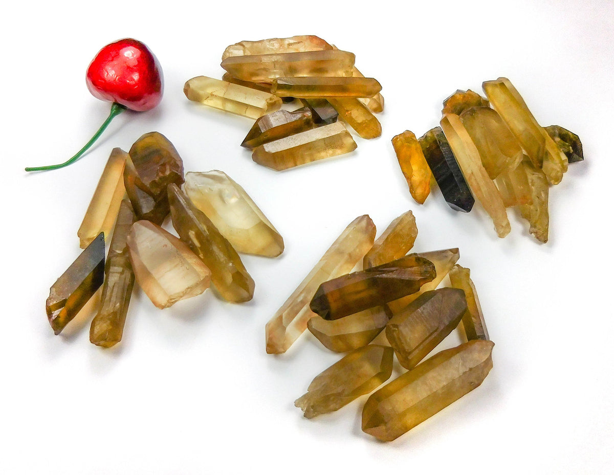 Citrine Lot 50 Grams (6 to 10 pcs) Natural Untreated Crystal Points
