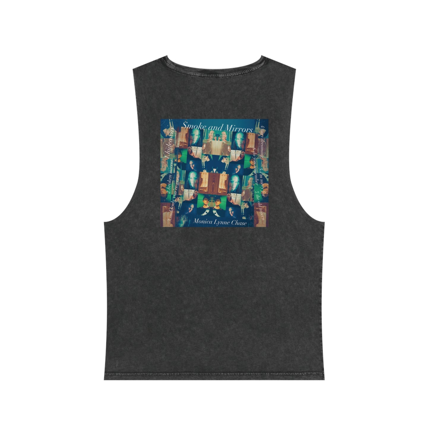 Unisex Stonewash Smoke and Mirrors Tank Top