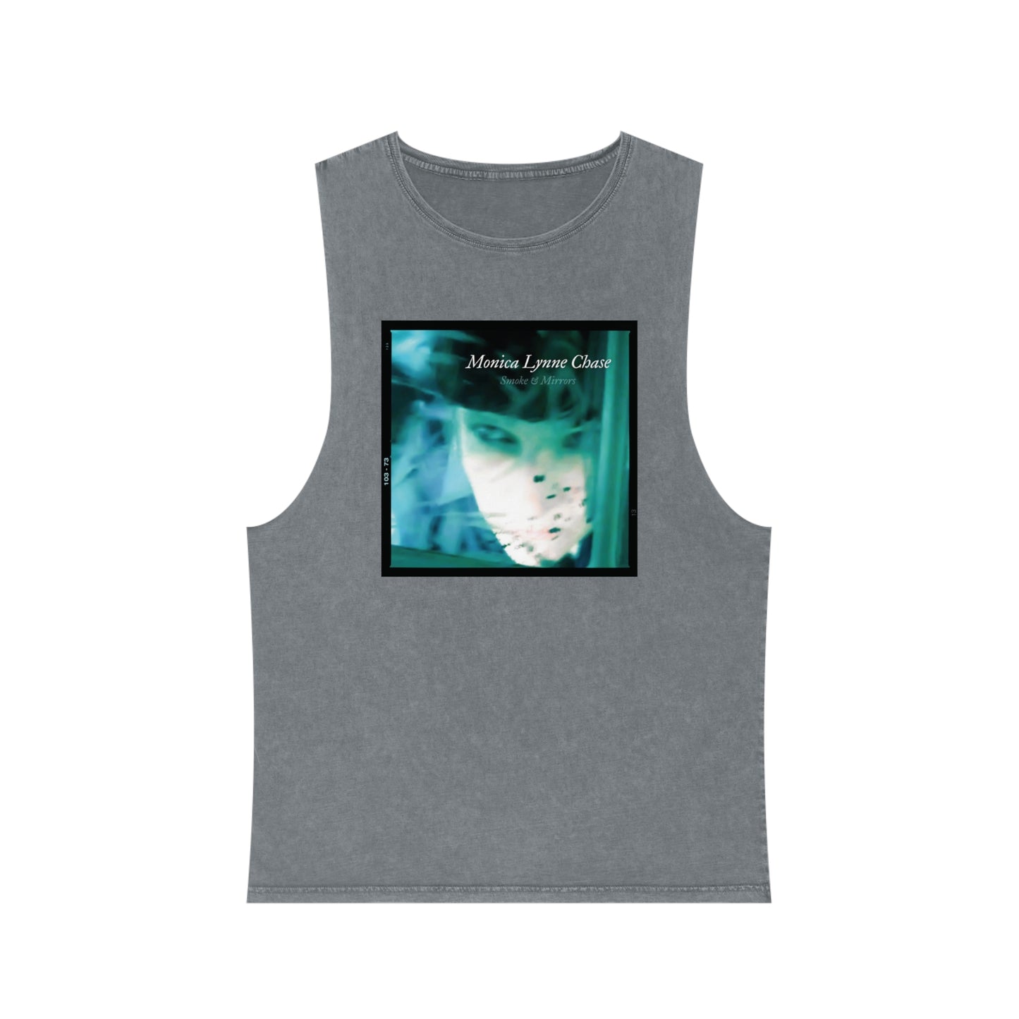 Unisex Stonewash Smoke and Mirrors Tank Top