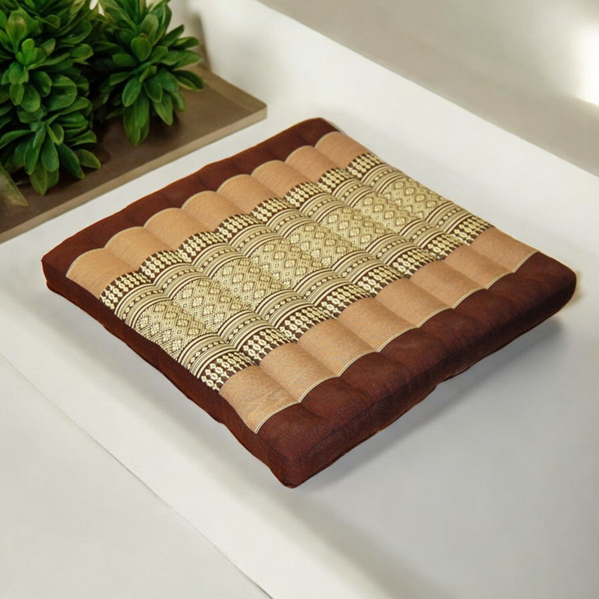 Meditation Pad Cushion Kapok Filled 20" x 20" x 2"