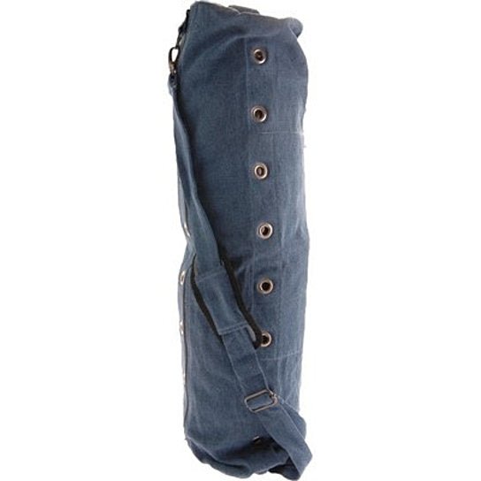Hot Yoga Mat Bag – Double Compartment Denim Carrier
