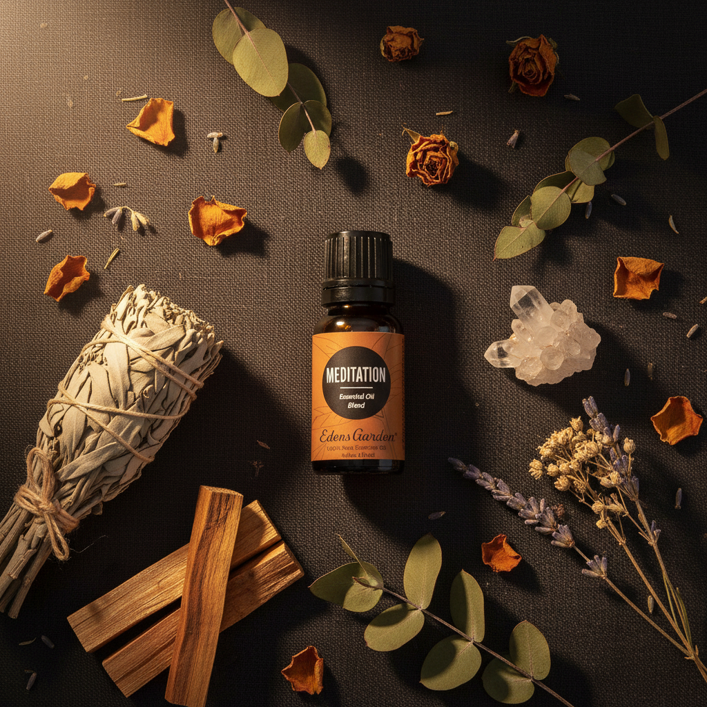 Edens Garden Meditation 100% Pure Essential Oil Blend 10mL