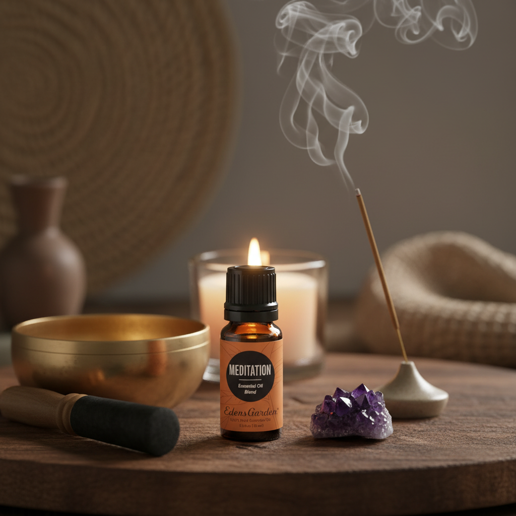 Edens Garden Meditation 100% Pure Essential Oil Blend 10mL