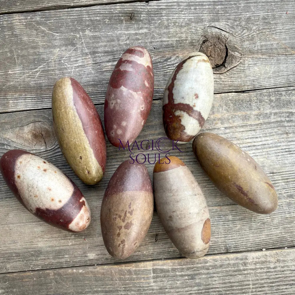 Shiva Lingam Stone — Narmada River Sacred Crystal for Healing & Balance
