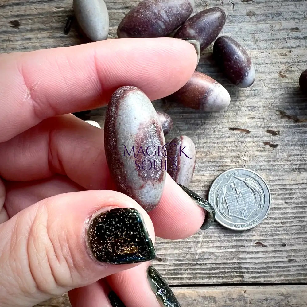 Shiva Lingam Stone — Narmada River Sacred Crystal for Healing & Balance